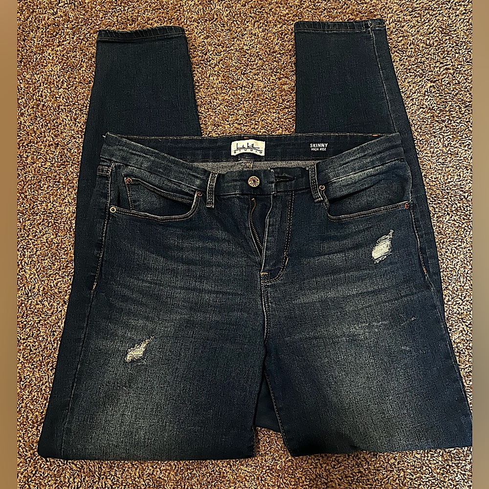 Nicole Miller designer women’s high rise skinny jeans size 6